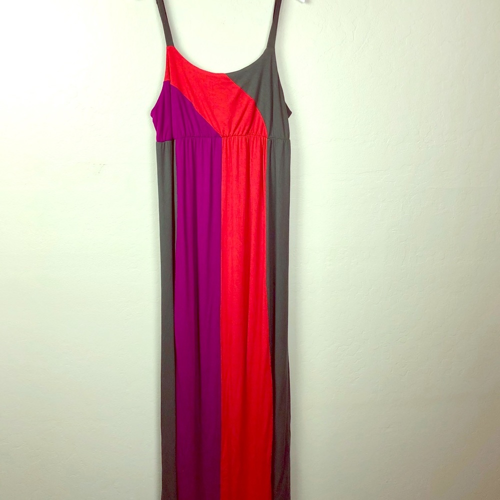 Liz Lange for Target sz XXL Color block maxi dress
